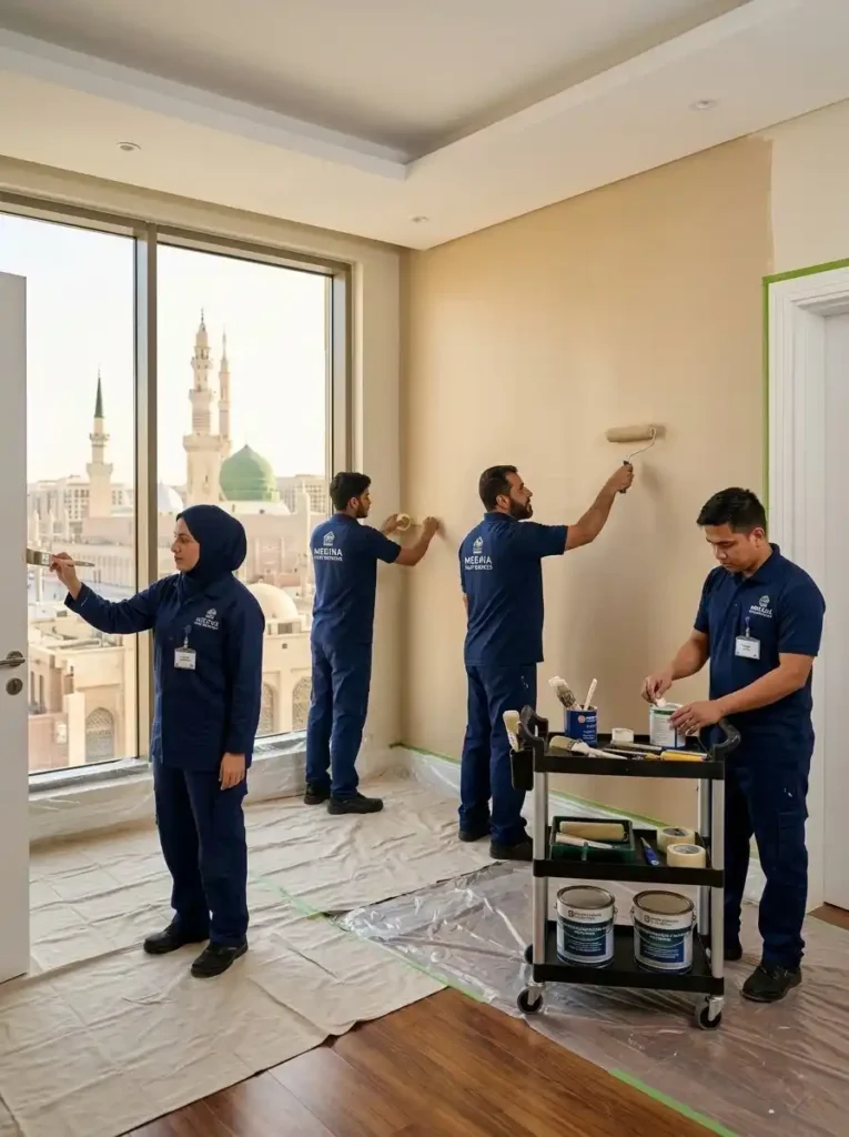 خدمات دهانات في المدينة المنورة
